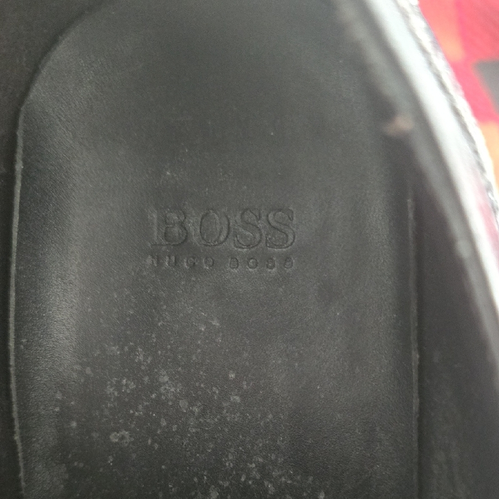 Hugo Boss Black Leather Oxfords - Picture 3 of 3